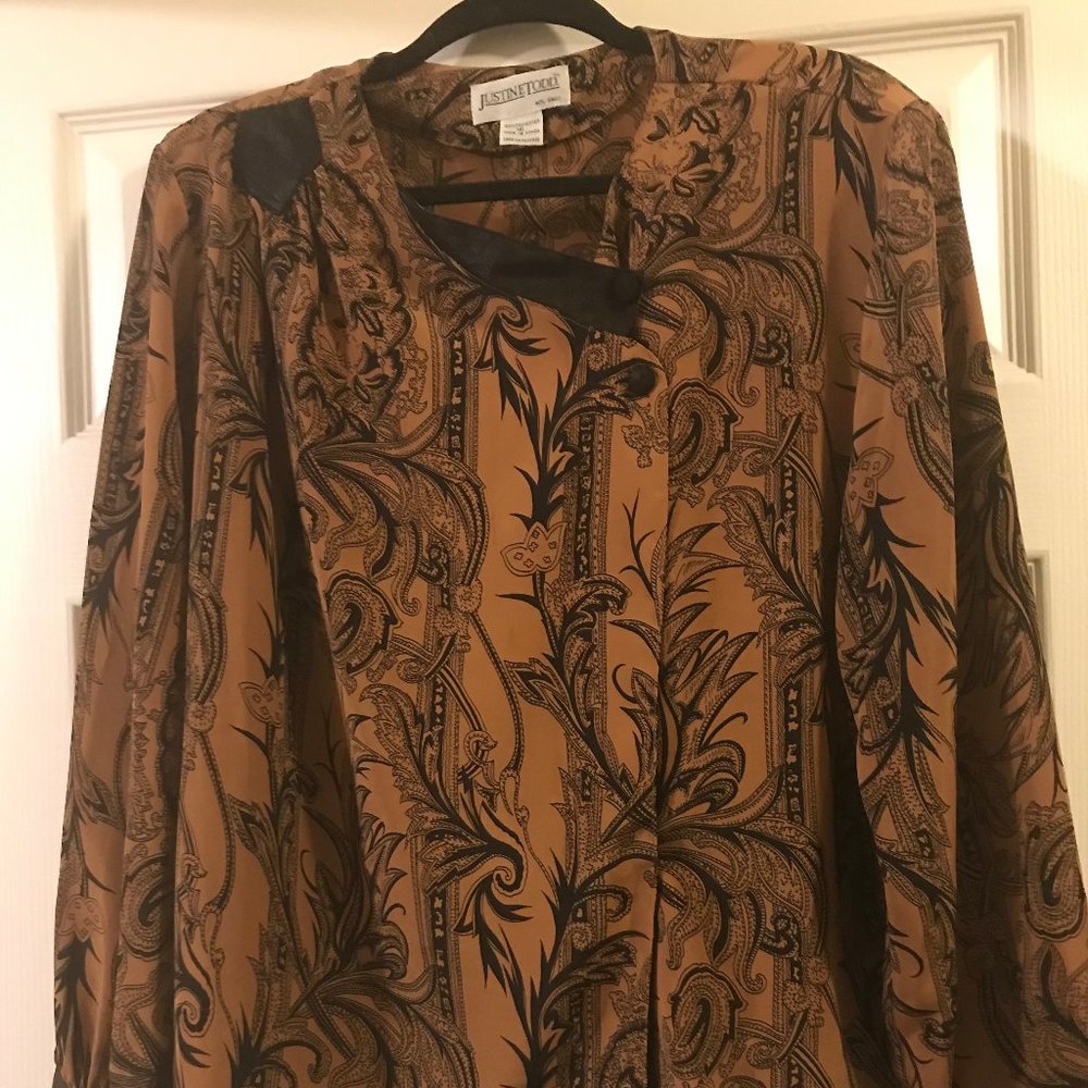 Vintage Black & Gold Shirt